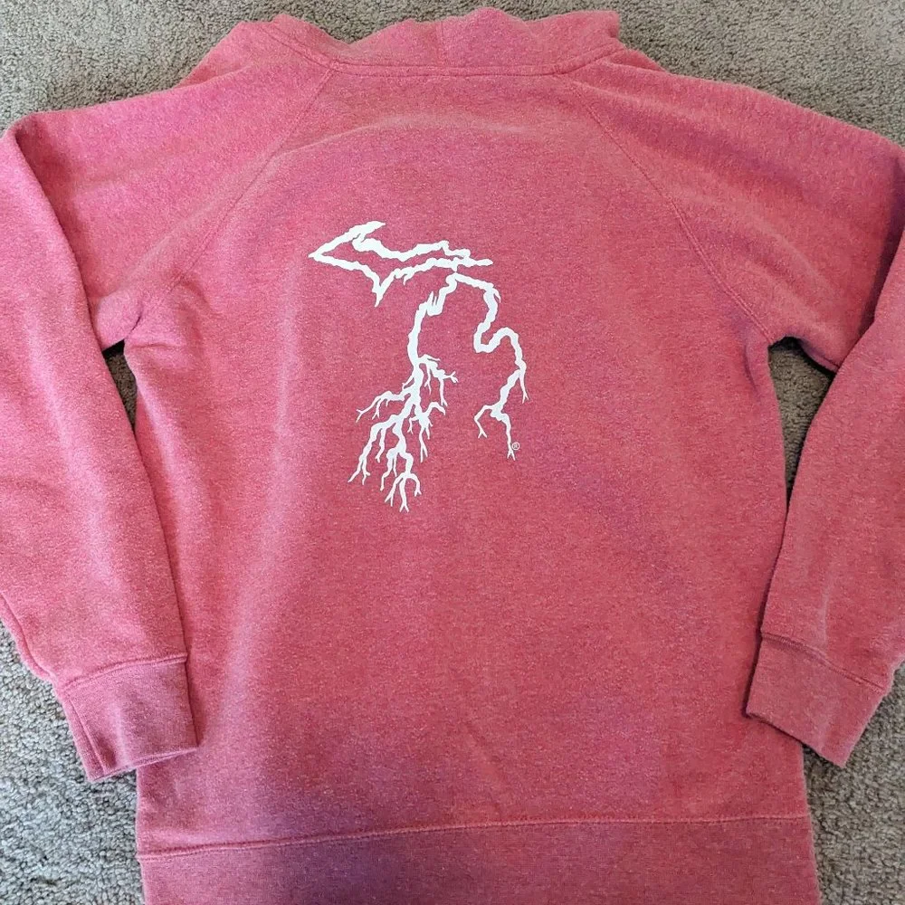 Michigan Roots full zip hoodie sweatshirt (14/16)